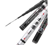 Canna Da Pesca,Canne Da Pesca Super Light Stream Rod Asta Telescopica Canna da pesca Superhard Fibra di carbonio 2.7m / 3.6m / 3,9 m / 4.5m / 4.8m / 5.4m / 6.3m Palo da pesca a mano(6.3M 19 Hardness)