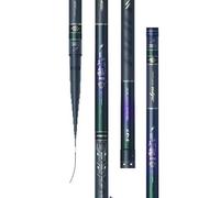 Canna da pesca - Canne da pesca telescopiche in fibra - Canna da carpa ultraleggera e super rigida da viaggio 8 m, 9 m, 10 m, 11 m, 12 m, 13 m, 14 m, 15 m - Canna da pesca di fondo(19 Adjust,10m)