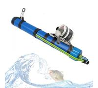 Canna da pesca catapulta di aggiornamento 2026, mulinello da pesca compatto, canna da pesca portatile for pescatori all'aperto, viaggi in acqua salata e dolce(BL25)