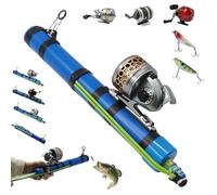 Canna Da Pesca Con Catapulta, Mulinello Da Pesca Con Fionda, Attrezzi Portatili Per La Pesca Con Esche Artificiali, Fionde Da Caccia Portatili, Acqua Salata E Acqua Dolce (Alto livello)