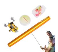 Canna da pesca con penna, canna da pesca con penna e mulinello combinato