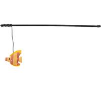 Canna da pesca con pesce 46 cm