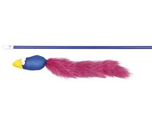 Canna da pesca con uccellino 50 cm assortita