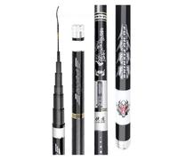 Canna da Pesca Extra Lunga,Canna da Pesca a Mosca Canna da pesca19 Tune Stream Rod Crucian Carp mano 2.7m 3.6m 4.5m 5.4m630cm pesca telescopica(3.6 m)