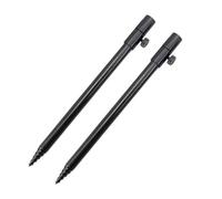 Canna da pesca in fibra di carbonio, canna portatile, 2 picchetti for la alla carpa, in alluminio, supporto for, accessori for