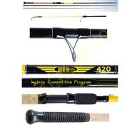 Canna Da Pesca Inglese Cheveyo 4.20Mt Match Fishing 3 Pezzi Carbonio Gara
