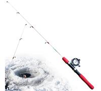 Canna da pesca leggera e portatile con design rinforzato per la rotazione delle colture, attrezzatura da pesca, strumenti per pianoforte, rivestimento in vernice e ceramica, design guida per la pesca