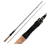 Canna da pesca leggera in carbonio veloce UL/L punta solida peso richiamo 0,5-8g linea WT 2-8lb canna da pesca alla carpa canna da spinning canna da trota per la pesca, i viaggi(Spinning Rod,1.68M)