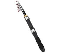 Canna da Pesca Mini per Pesca in Mare e Acqua Dolce - Ideale per Mare Aperto (1.5M) con Accessori Completi