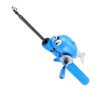 Canna da pesca per bambini, portatile, telescopica, con manico antiscivolo | Set da pesca per bambini, per fiumi, laghi, ricavi, imballaggi, bambini, ragazzi, ragazze
