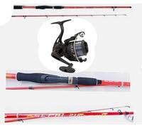 Canna da Pesca per Seppie Eging 1,80 Mt Barca Mare Seppia kit con mulinello