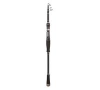 Canna da pesca portatile - Canna da pesca leggera Baitcasting, canna da surf in fibra di carbonio | Canna da pesca telescopica portatile, attrezzatura da pesca, canna telescopica, canna da pesca