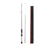 Canna da Pesca Portatile in Carbonio 1,9m, Accessorio Resistente, Leggera e Compatta - Impugnatura Antiscivolo, Anelli in Ceramica, Ideale per Pescatori