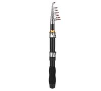 Canna da Pesca Portatile Mini Tasca 1.7m Mare Acqua Dolce con Accessori Inclusi Pesca Ricreativa Compatta per Iniziare Subito