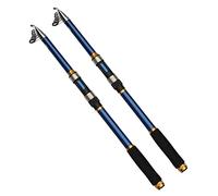 Canna da pesca sul fiume Canna da pesca Canna da pesca a lunga distanza Canna da pesca in mare ultra leggera e combinazione ultra dura, set completo di canne da pesca per canne da pesca per canne da