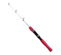 Canna da pesca sul ghiaccio progettata per condizioni sotto zero, con punta trasparente solida e struttura telescopica compatta per un uso senza soluzione di continuità in rifugi di ghiaccio (60 cm)