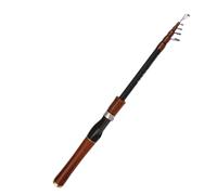 Canna da pesca telescopica, canna da pesca da viaggio | Canne da baitcasting | Canne da viaggio con risposta sensibile Pesca, Canna da pieghevole, Impugnatura comoda per fiumi, laghi