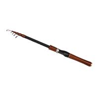 Canna da pesca telescopica | Canne da baitcasting | Impugnatura comoda Canne da viaggio Attrezzatura da pesca Risposta sensibile per serbatoi, flussi