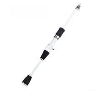 Canna da pesca telescopica da viaggio, si ripiega fino a 45 cm, supporta tecniche di lancio, pesca a traina e jigging per pescatori d'acqua dolce (1,8 m A)