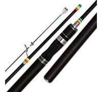 Canna da Pesca Telescopica in Composito | Anelli guida ceramica, Canna da Lancio, Casting leggero, Per Pescatori Acque Dolci