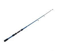Canna da pesca telescopica in fibra di carbonio con mulinello per supporto combinato per gabbie per carpe e ami per la corda, leggera e portatile, con finitura mimetica (blu)