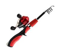 Canna da pesca telescopica per bambini - Gioco giocattolo con attrezzature antiscivolo | Canna da pesca telescopica - per bambini, ragazze, principianti, Pasqua, compleanno, festa dei bambini, Natale,