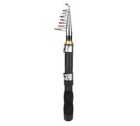 Canna da Pesca Telescopica Portatile 1.9M Mare Acqua Dolce, Ideale per Trota Salmoni, Pesca Sportiva Leggera Compatta con Accessori Inclusi