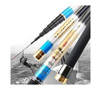 Canna da pesca telescopica super leggera in carbonio duro canna lunga per pesci grandi punte di ricambio (colore: 9 M, taglia: A) (13 M A)