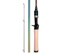 Canna da Pesca UL Due Sezioni, Arcobaleno, manico a pistola, 1.5m