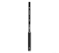 Canna da pesca ultraleggera in carbonio - 28 cm asta telescopica compatta per campeggio, escursionismo e avventure all'aria aperta, potenza media, azione rapida, design multi-sezione (28340-K210)