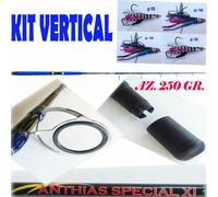 CANNA DA PESCA VERTICAL JIGGING ARTIFICIALI PESCA MARE DENTICE BARCA