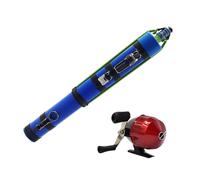 Canna Da Portatile,Attrezzatura Da Leggera Con Mulinello - Canna Da A Fionda Da Escursionismo,Per Trota E Pesce Gatto E Acqua Salata E Acqua E Riva E Molo E Fiume E Ruscello E Stagno E Lago