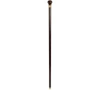Canna di legno vecchia stampelle di sequoia del gentiluomo in sequoia a piedi arrotondata all'alpenstock all'aperto, Wenge ideale per uomini o donne con vita attivo all'aperto