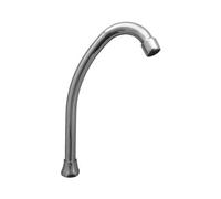 CANNA DI RICAMBIO MISCELATORE RUBINETTO CUCINA LAVELLO CANNA ALTA CROMATO 23 CM.