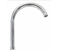 CANNA DI RICAMBIO MISCELATORE RUBINETTO CUCINA LAVELLO CANNA ALTA CROMATO 30CM