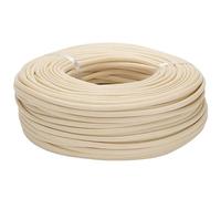 Canna d'India Intrecciata, Rattan Naturale, Rotolo 250/500g, Vimini da Intreccio Paglia per Cesti Hobby, Moelle de Rotin, Canne Riparazione Intrecciare per Sedie Panchina da Giardino(1.2mm,250g)