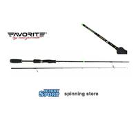 CANNA FAVORITE X1 662ML SPINNING 198 CM AZIONE 4-18 GR IN CARBONIO 2 SEZ.