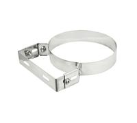 CANNA FUMARIA ACCIAIO INOX 304L FASCETTA MURALE EUROPROFIL