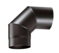 Canna Fumaria Curva Fumi 90gradi Diam.80mm Stufa A Pellet