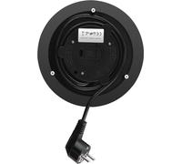 Eta Crystal bollitore elettrico 1,7 L 2200 W Nero, Trasparente