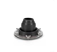 Canna fumaria lampeggiante a base di silicone per stufe portatili da tenda, compatibile con sistemi di riscaldamento Frontier Outbacker, aggiunge protezione contro i danni da calore (A)