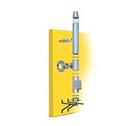 Canna fumaria Oskar inox Ø 150mm I Kit completo per camino e stufa a legna I Lunghezza 5,2 m I 25 mm di isolamento I 0,5 mm di spessore I Canna fumaria a doppia pareteI Distanza dal muro 60-100 mm