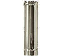 Canna fumaria parete doppia coibentata inox dn 100/150 l 0,5 mt