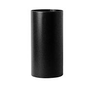 Canna fumaria Tronchetto femmina/femmina DN 120 smaltato 600 gradi stufa legna tubo nero CE Made in Italy