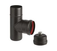 Canna Fumaria Tubo per Stufa a PELLET Canali Da Fumo Alto Spessore PORCELLANATI