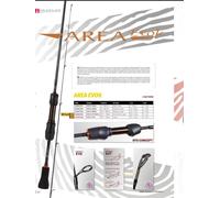 Canna Herakles Evok pesca spinning Trout Area, varie misure a scelta