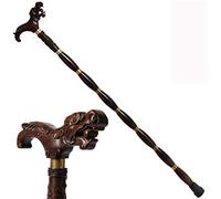 Canna in legno massello con manico curvo Stampelle con rubinetto in ebano Stampelle regalo per anziani e disabili Ideali per uomini o donne con una vita attiva all'aperto
