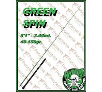Canna Madcat GREEN SPIN siluro 9'02"/2.75M 150gr heavy spinning