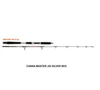 CANNA MASTER JIG 9 KG SILVER 1802 MT 1,80 - PER VERTICAL JIG AZ 100-200 GR