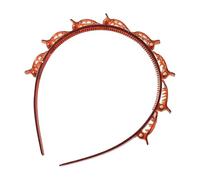 Canna per capelli per capelli, fascia per la testa con clip attaccate | Canca per | Incensione della treccia dentata per colpi di coltura a strati di viaggio di viaggio a casa